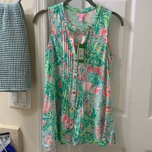 Lilly Pulitzer Sleeveless Sarasota Top